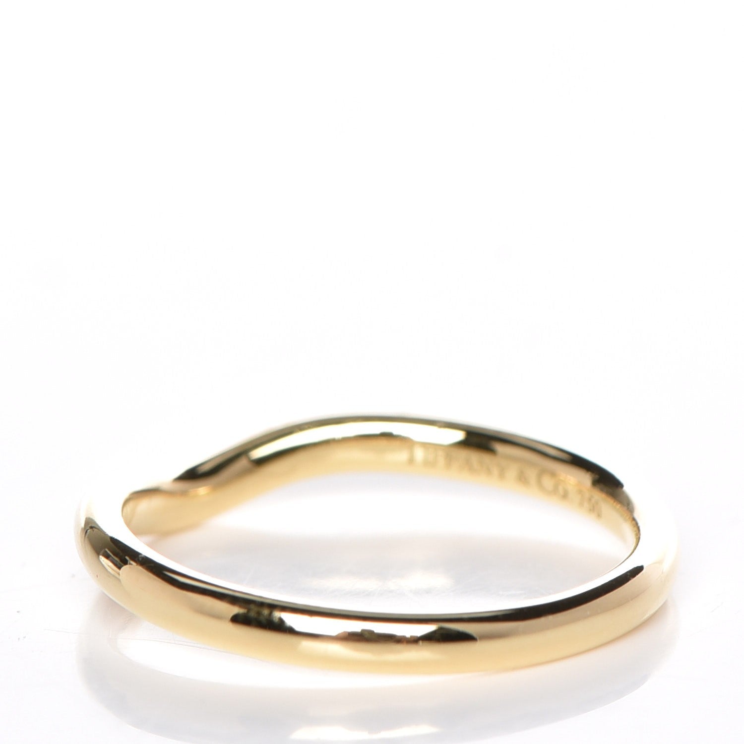 Tiffany 18K Yellow Gold Diamond Elsa Peretti Ring 6.5 3 of 6