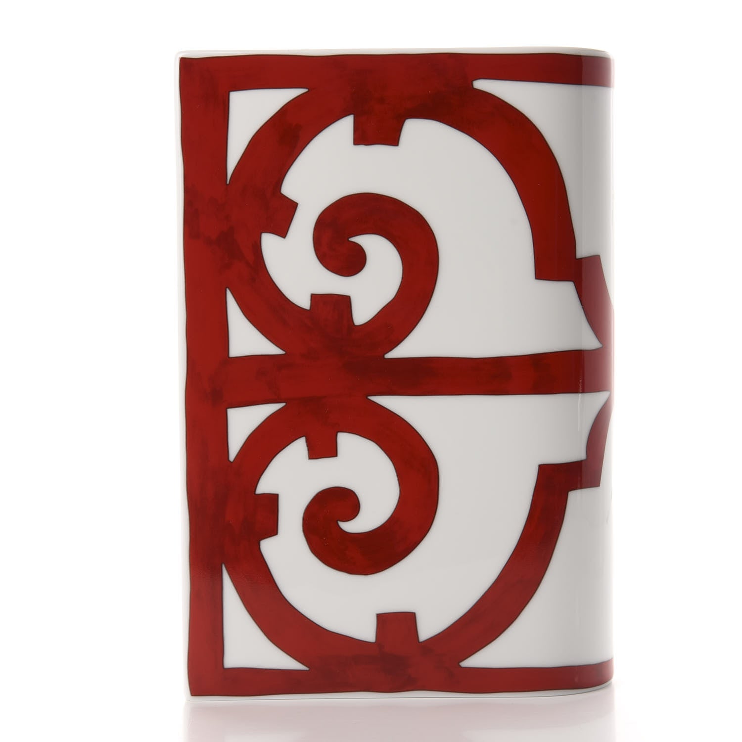 Hermes Porcelain Balcon Du Guadalquivir Large Vase 5 of 13