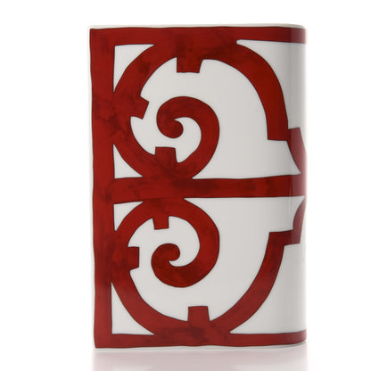Hermes Porcelain Balcon Du Guadalquivir Large Vase 5 of 13