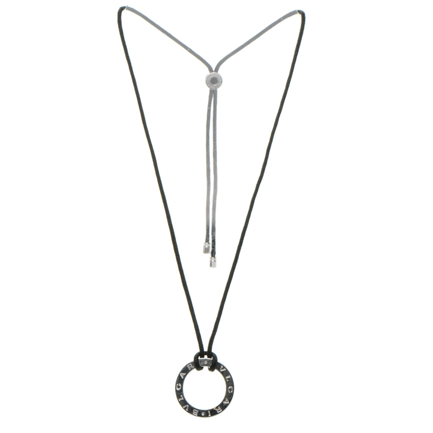 Bulgari 18K White Gold BVLGARI BVLGARI Pendant Necklace 3 of 6