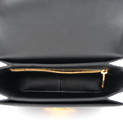Celine Shiny Calfskin Teen Triomphe Black 5 of 12