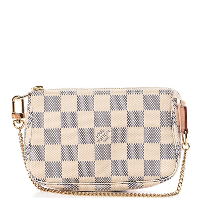 Louis Vuitton Damier Azur Mini Pochette Accessories 1 of 7