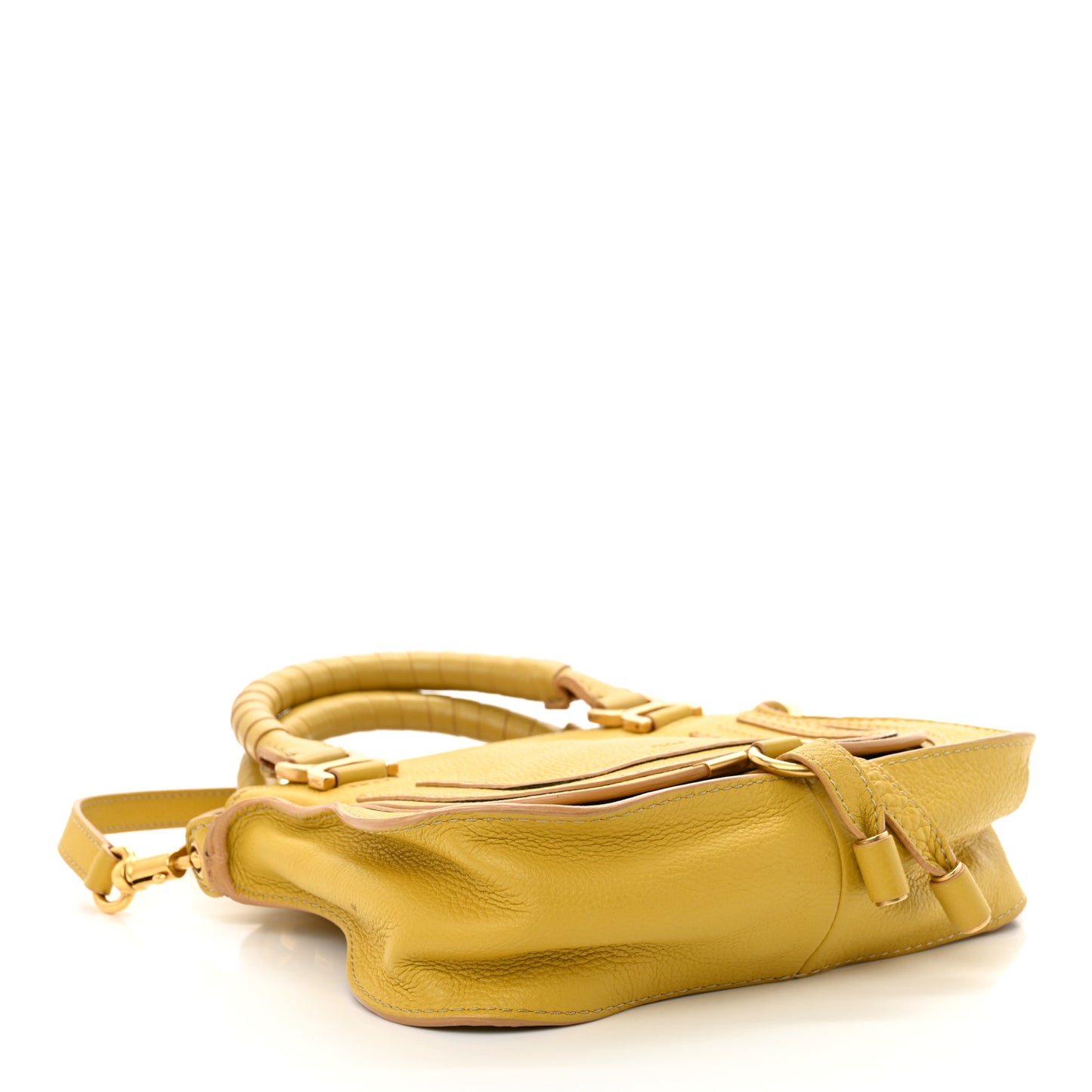 Calfskin Mini Marcie Satchel Citrus Grove