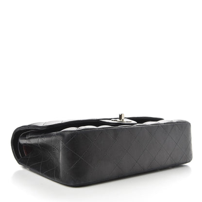 Chanel Lambskin Quilted Medium Double Flap Black 4 of 10