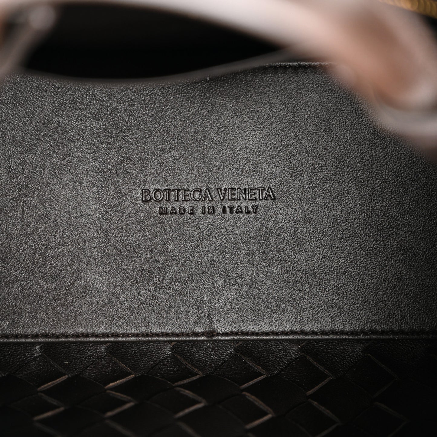Nappa Intrecciato Small Andiamo Shoulder Bag Fondant