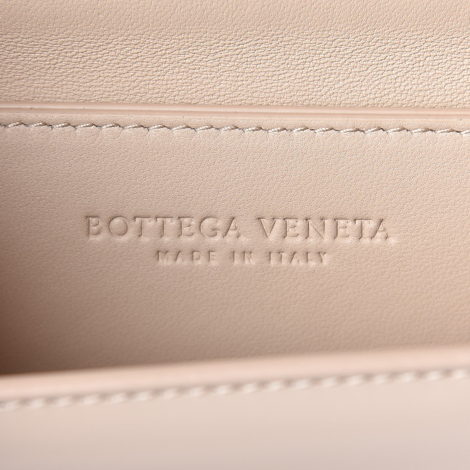 Bottega Veneta Spazzolato Calfskin Classic Mini BV Bag Nude 6 of 8