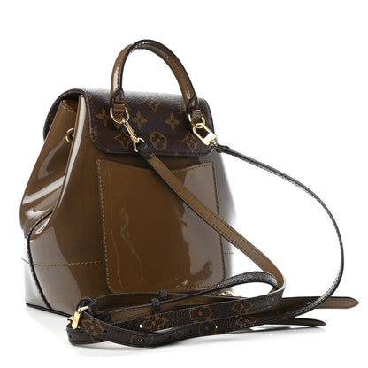 Louis Vuitton Patent Monogram Hot Springs Backpack Vert Bronze 2 of 4
