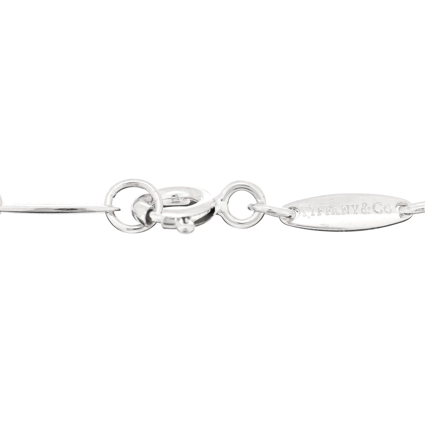 Sterling Silver Elsa Peretti Open Heart Charm Bracelet