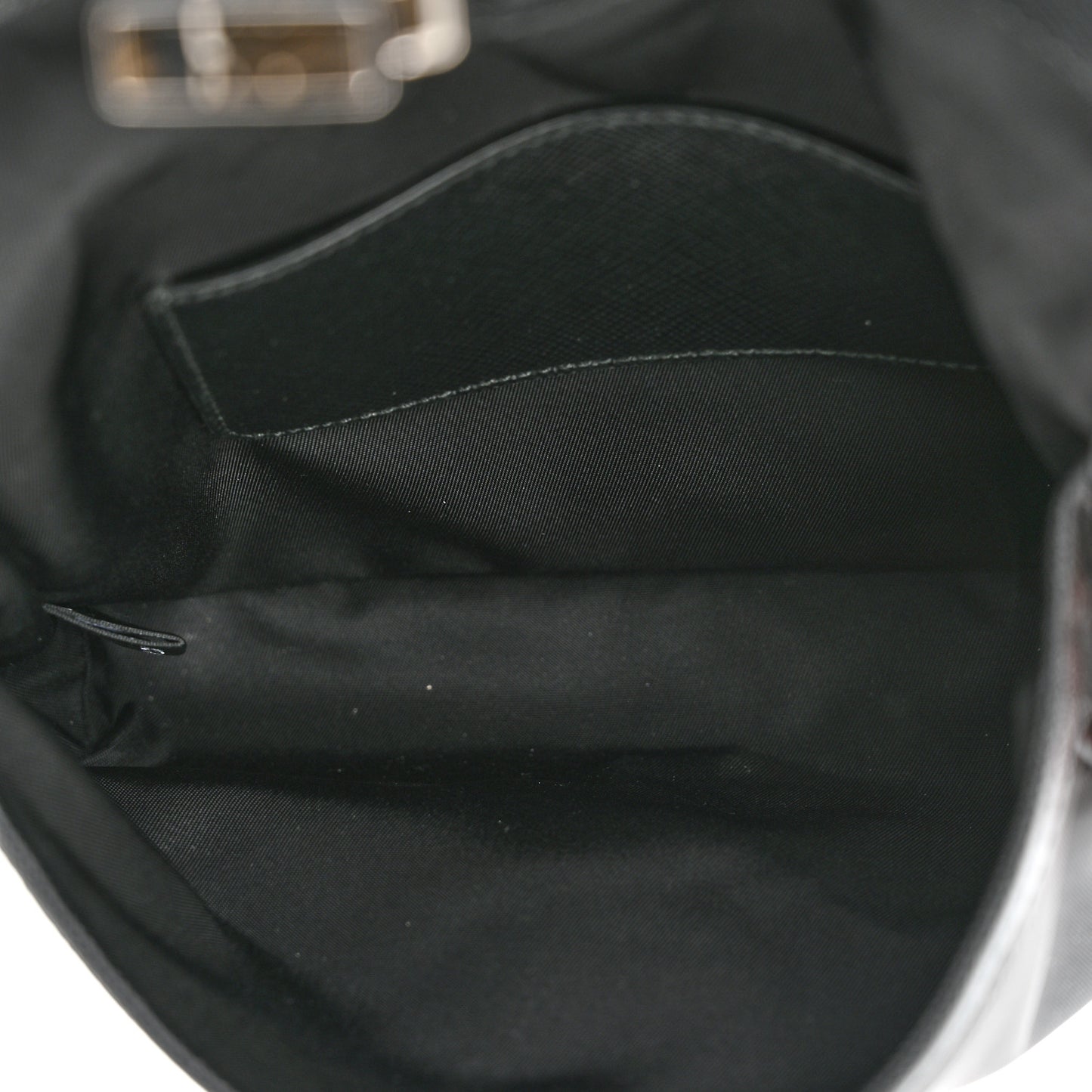 Re-Nylon Saffiano Smartphone Case Crossbody Black