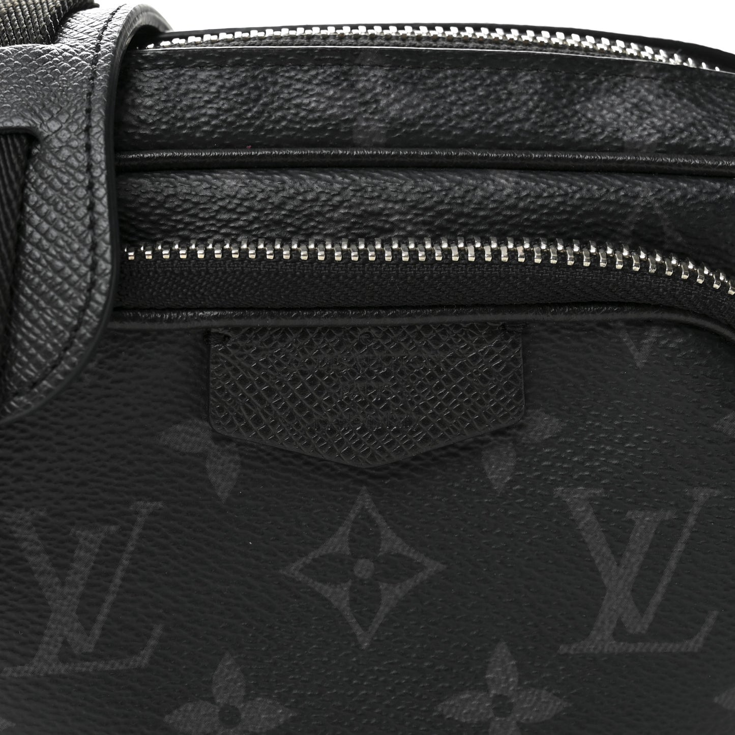 Monogram Eclipse Taigarama Outdoor Pouch Black