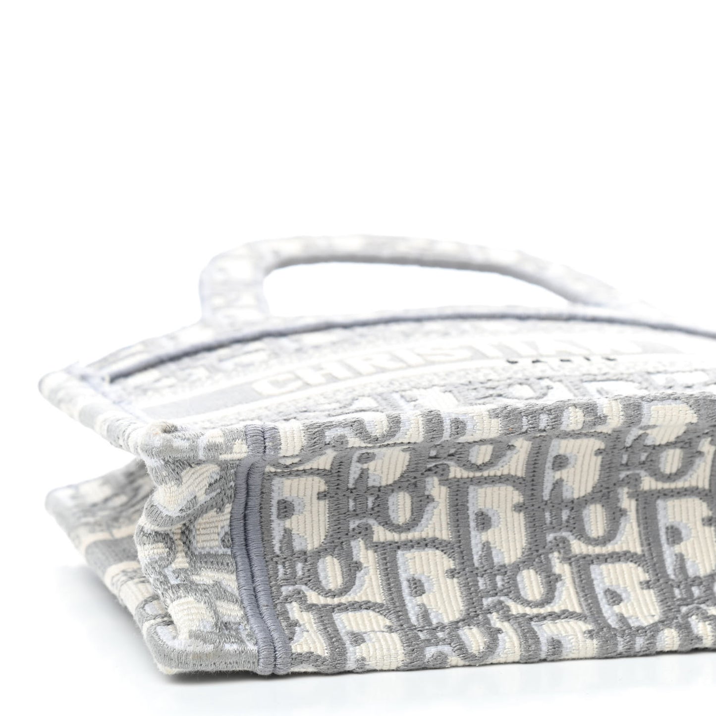 Oblique Mini Book Tote Grey Multicolor