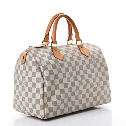 Louis Vuitton Damier Azur Speedy 30 2 of 17