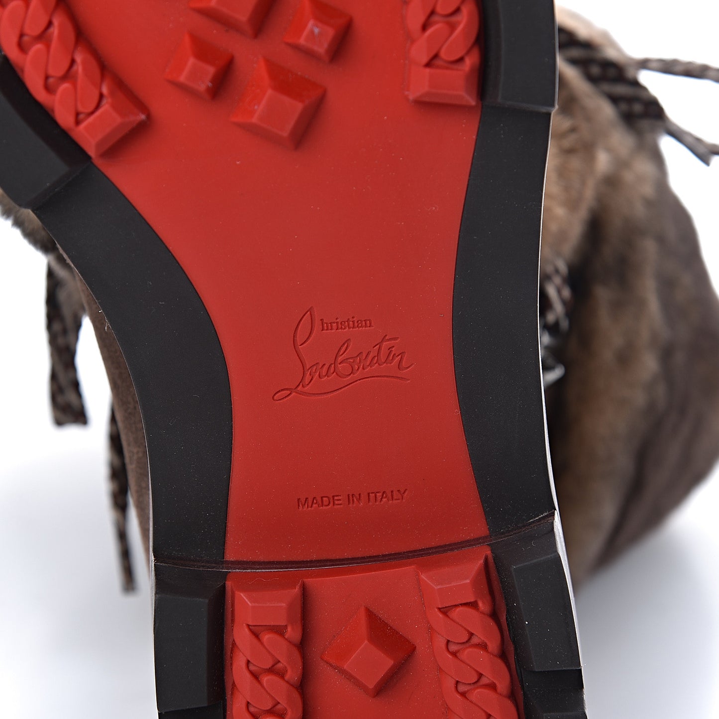 Suede Orylag Fur Mens Snow Black Flat Hiking Boots 43.5 Testa Di Moro Naturel