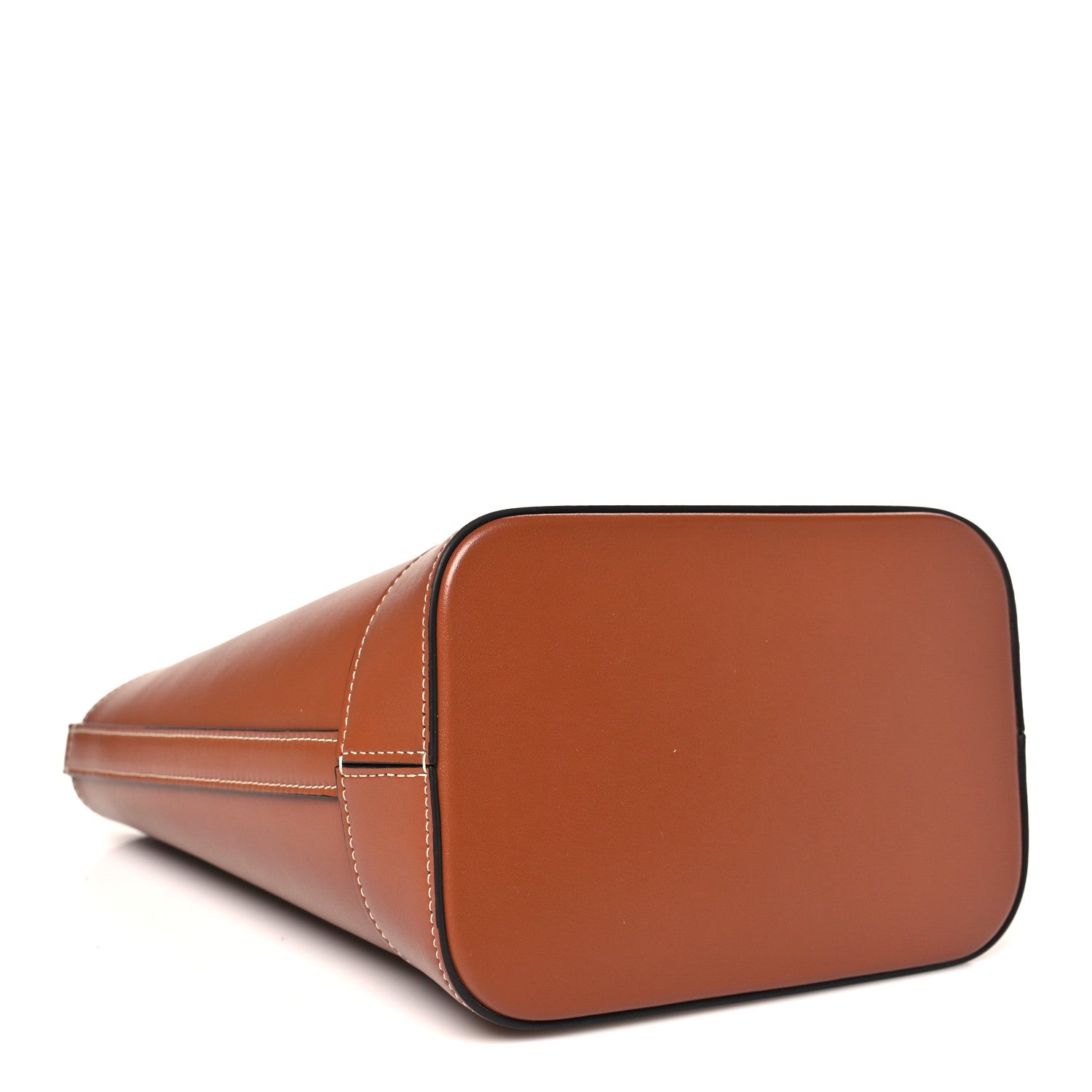 Celine Smooth Calfskin Small Cuir Triomphe Bucket Bag Tan 4 of 10