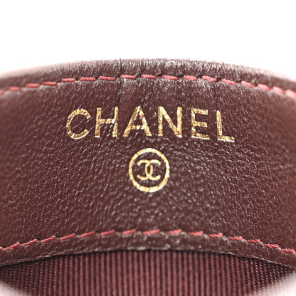 Chanel Lambskin Quilted Card Holder Black 6 of 10