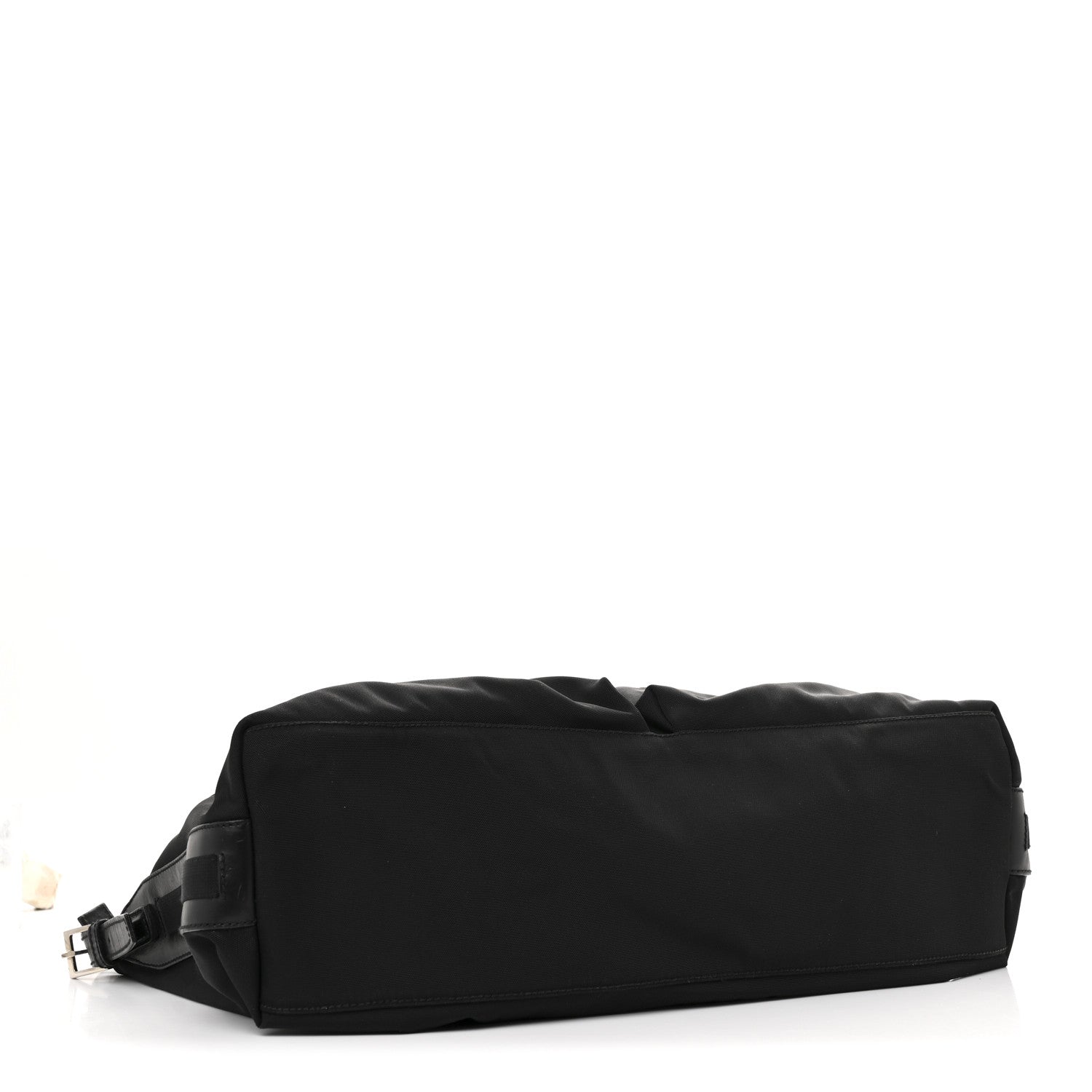 Gucci Nylon Calfskin Large Messenger Bag Black 7 of 27