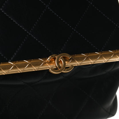 Chanel Lambskin Quilted My Crush Bag Black 13 of 14