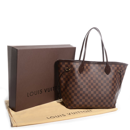 Louis Vuitton Damier Ebene Neverfull MM 5 of 9
