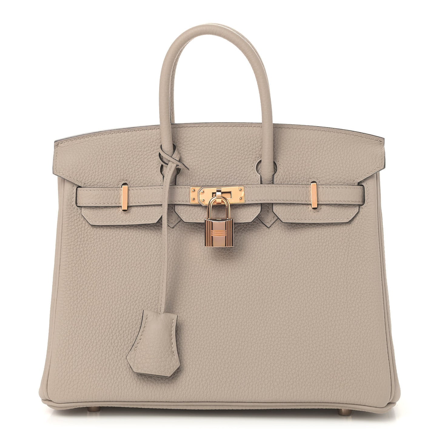 Togo Birkin 25 Gris Tourterelle
