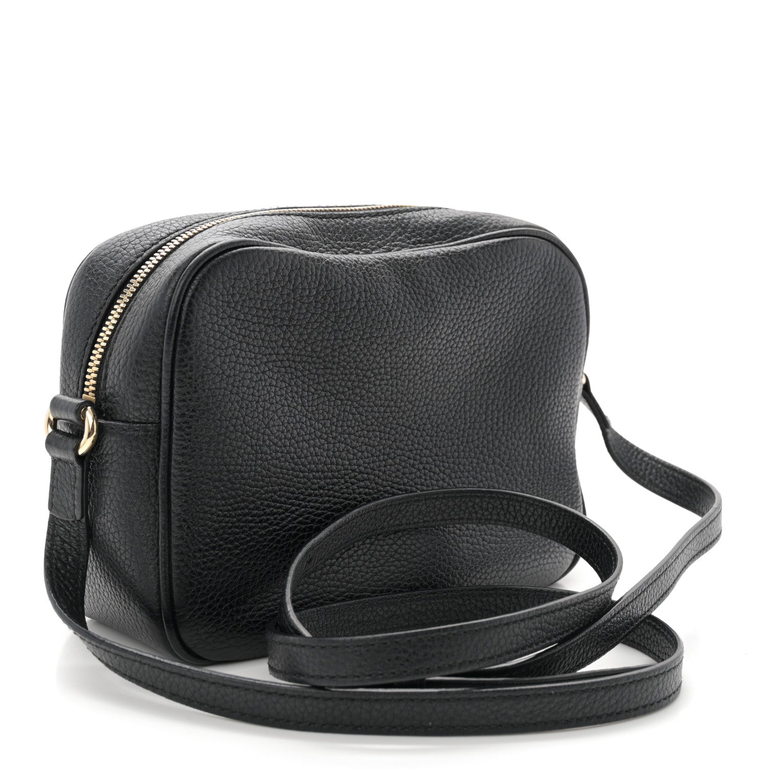Gucci Pebbled Calfskin Small Soho Disco Bag Black 3 of 10