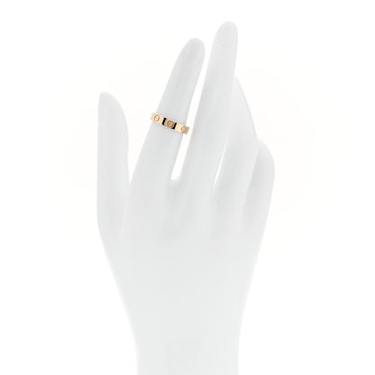 Cartier 18K Yellow Gold 3.5mm LOVE Wedding Band Ring 50 5.25 2 of 4