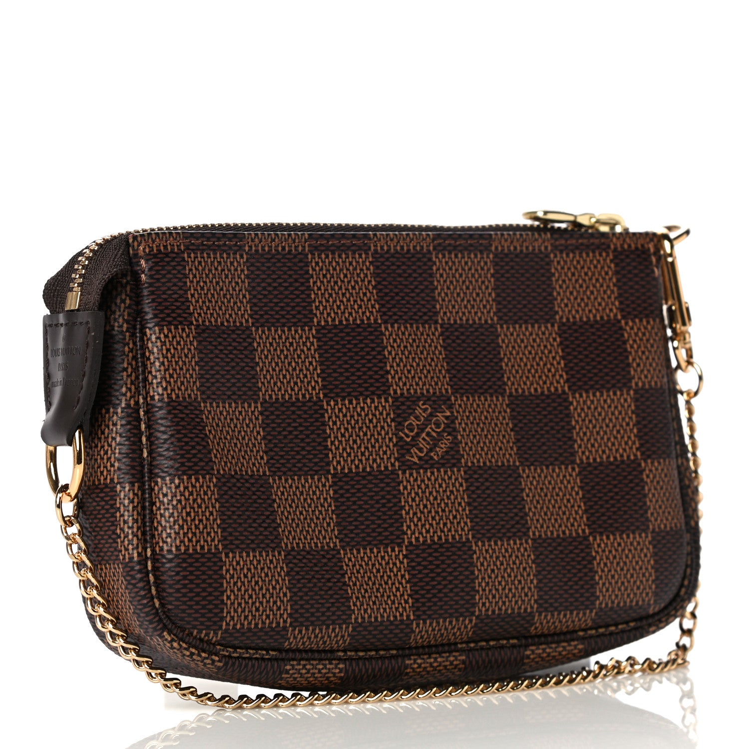 Louis Vuitton Damier Ebene Mini Pochette Accessories 3 of 11