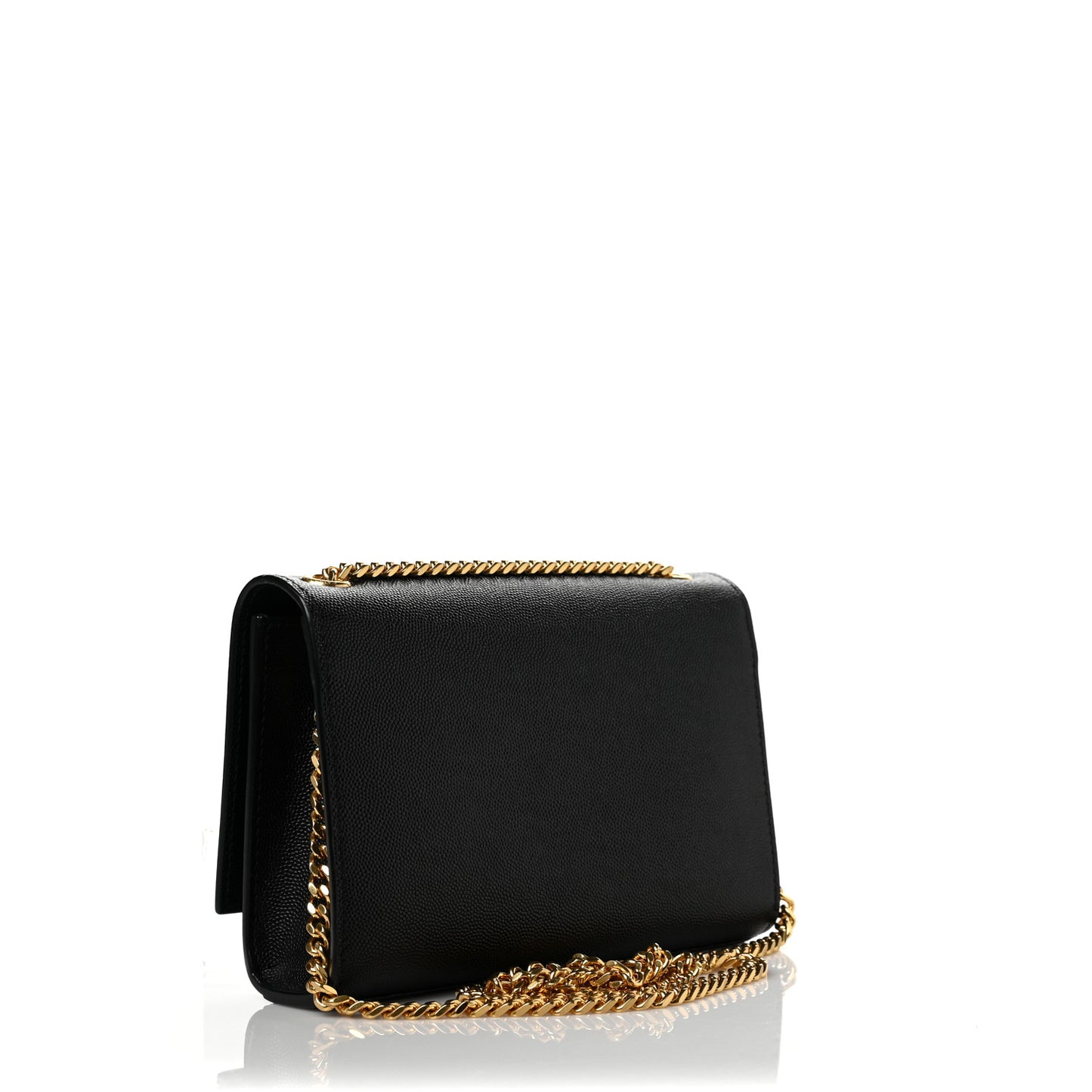 Grain De Poudre Small Monogram Kate Satchel Black