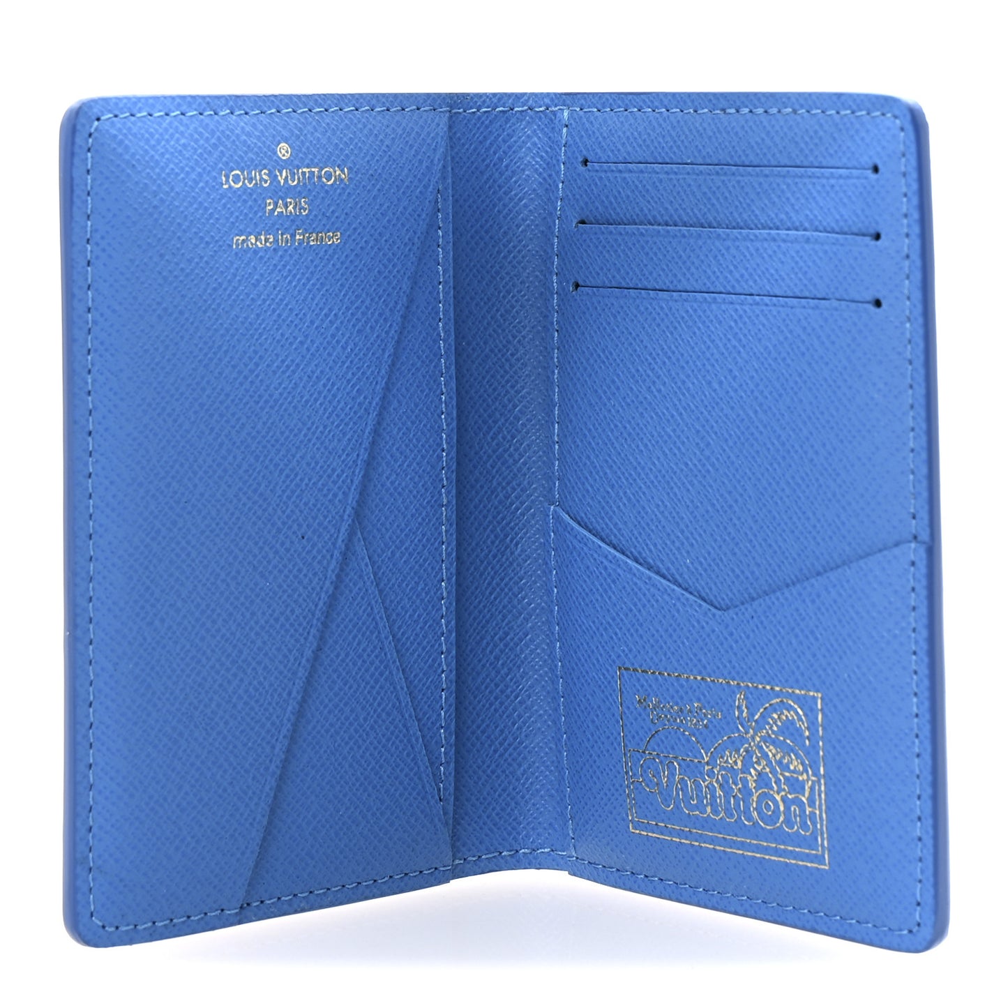 Monogram Surfin' Pocket Organizer NM Blue