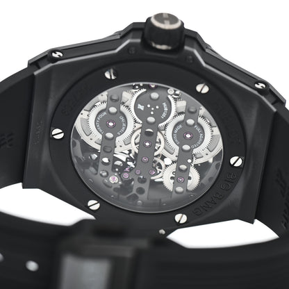 Hublot Ceramic Rubber 45mm Big Bang Meca-10 Black Magic Manual Winding Watch 414.CI.1123.RX 4 of 5