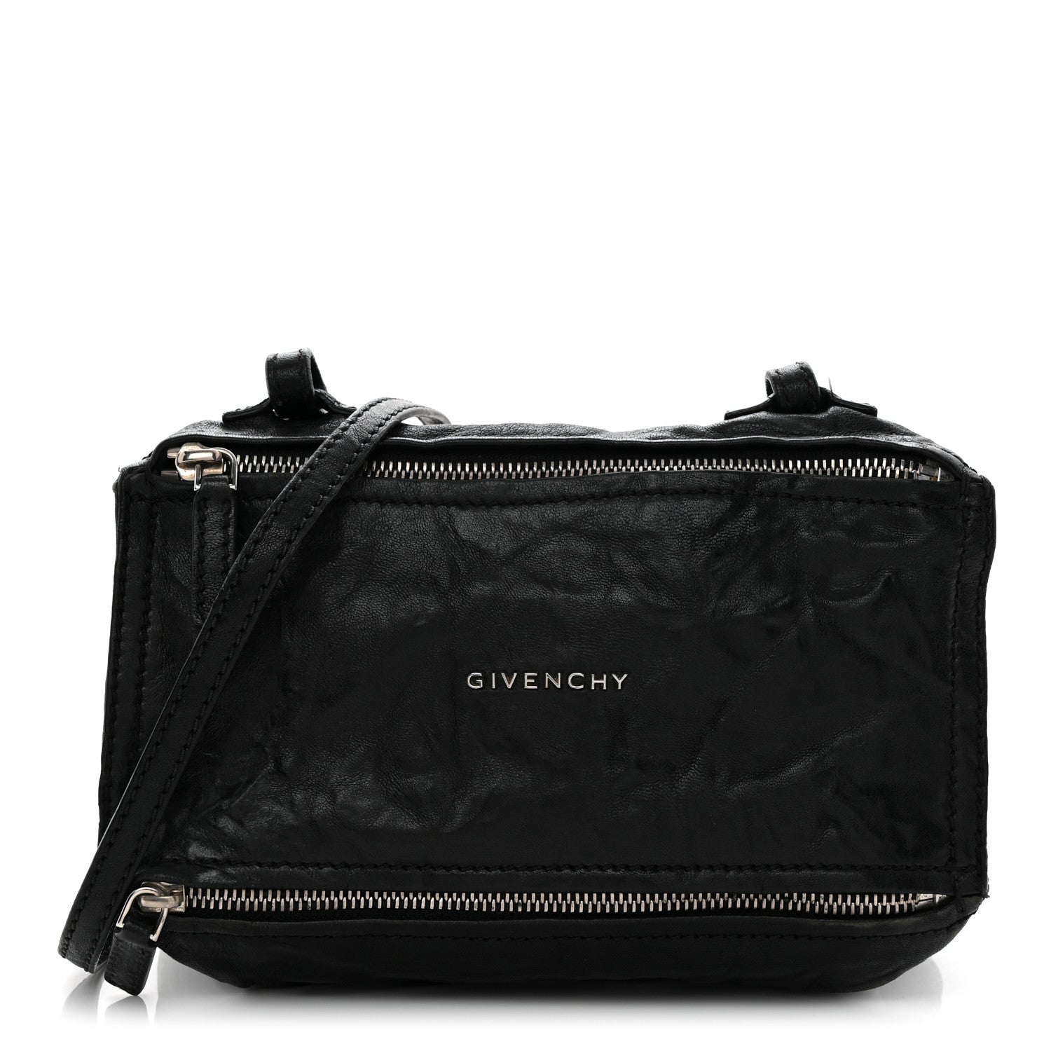 Givenchy Tumbled Sheepskin Mini Pandora Black 1 of 16