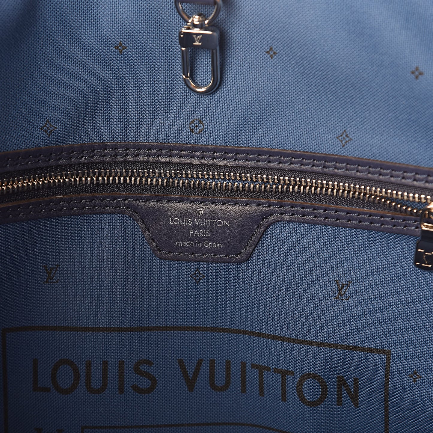 Monogram Escale Neverfull MM Blue