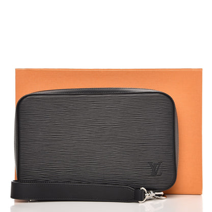 Louis Vuitton Epi Dandy Wallet Black 8 of 8