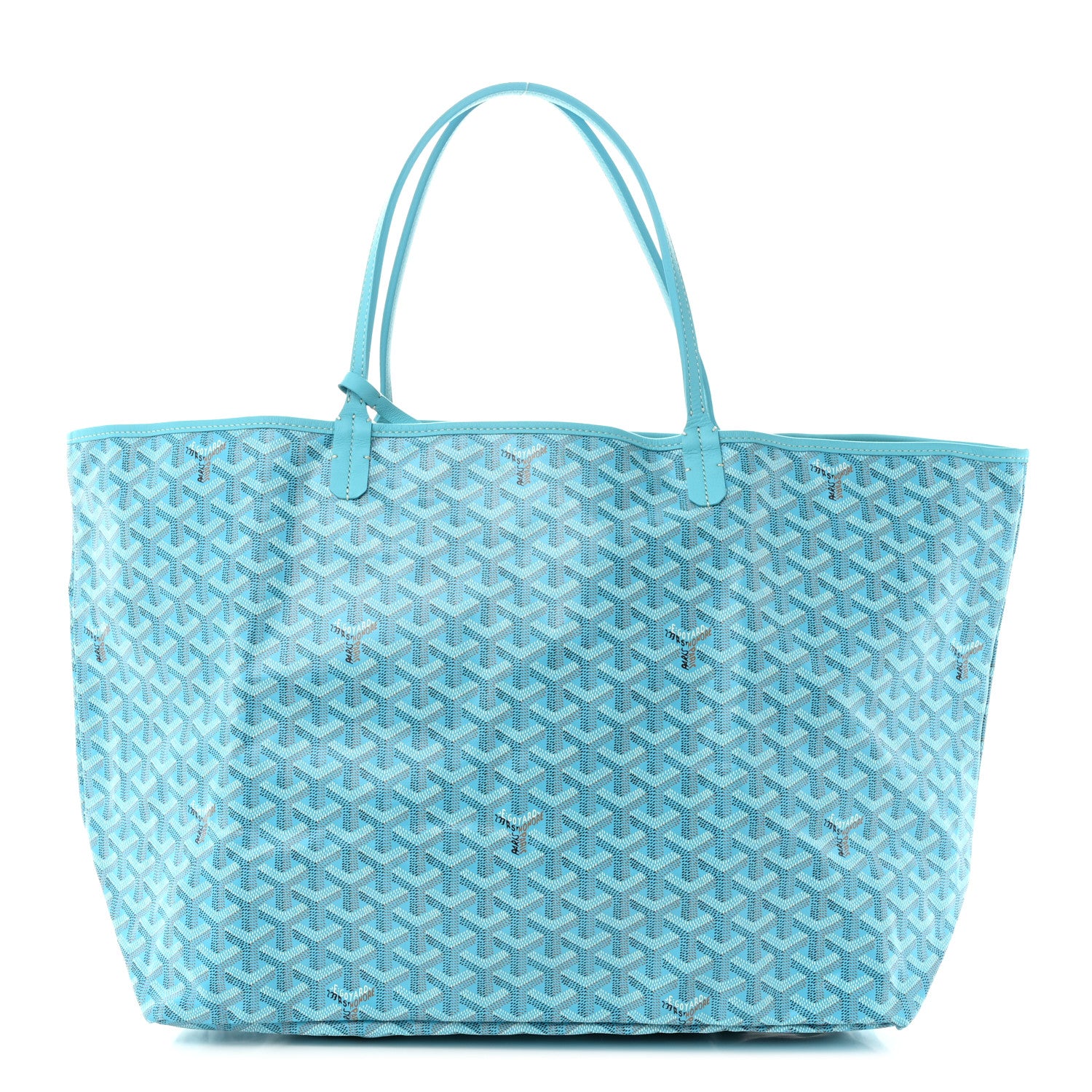 Goyard Goyardine Saint Louis GM Balise Beach Towel Set Turquoise 1 of 12