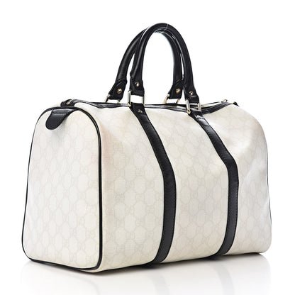 Gucci GG Plus Monogram Medium Joy Boston White Black 3 of 14