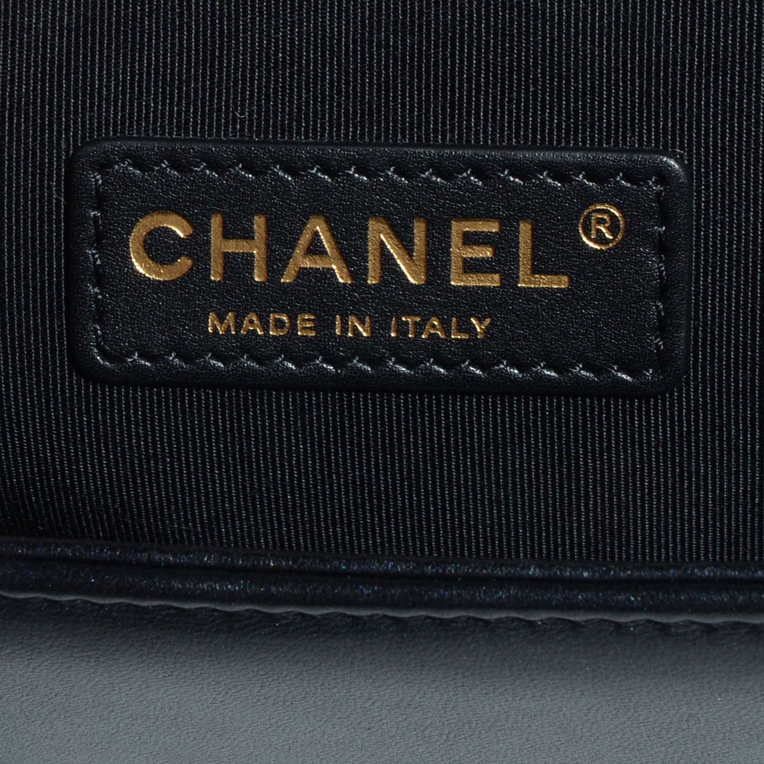 Chanel Lambskin Quilted Large Boy Flap Pearl Black 7 of 8