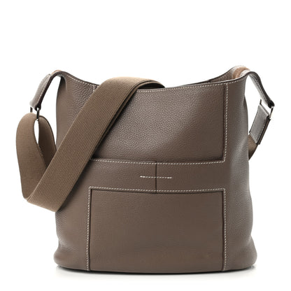 Hermes Taurillon Clemence Sac Good News PM Etoupe 1 of 8