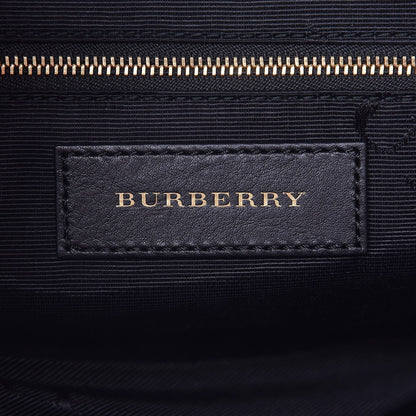 Burberry Heritage Grain Check Embossed Medium Dewsbury Tote Peony Rose 5 of 7