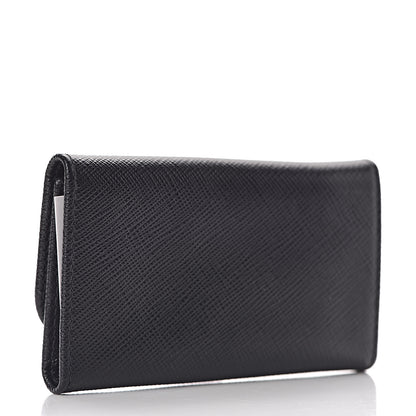 Prada Saffiano Metal 6 Key Holder Black 3 of 8