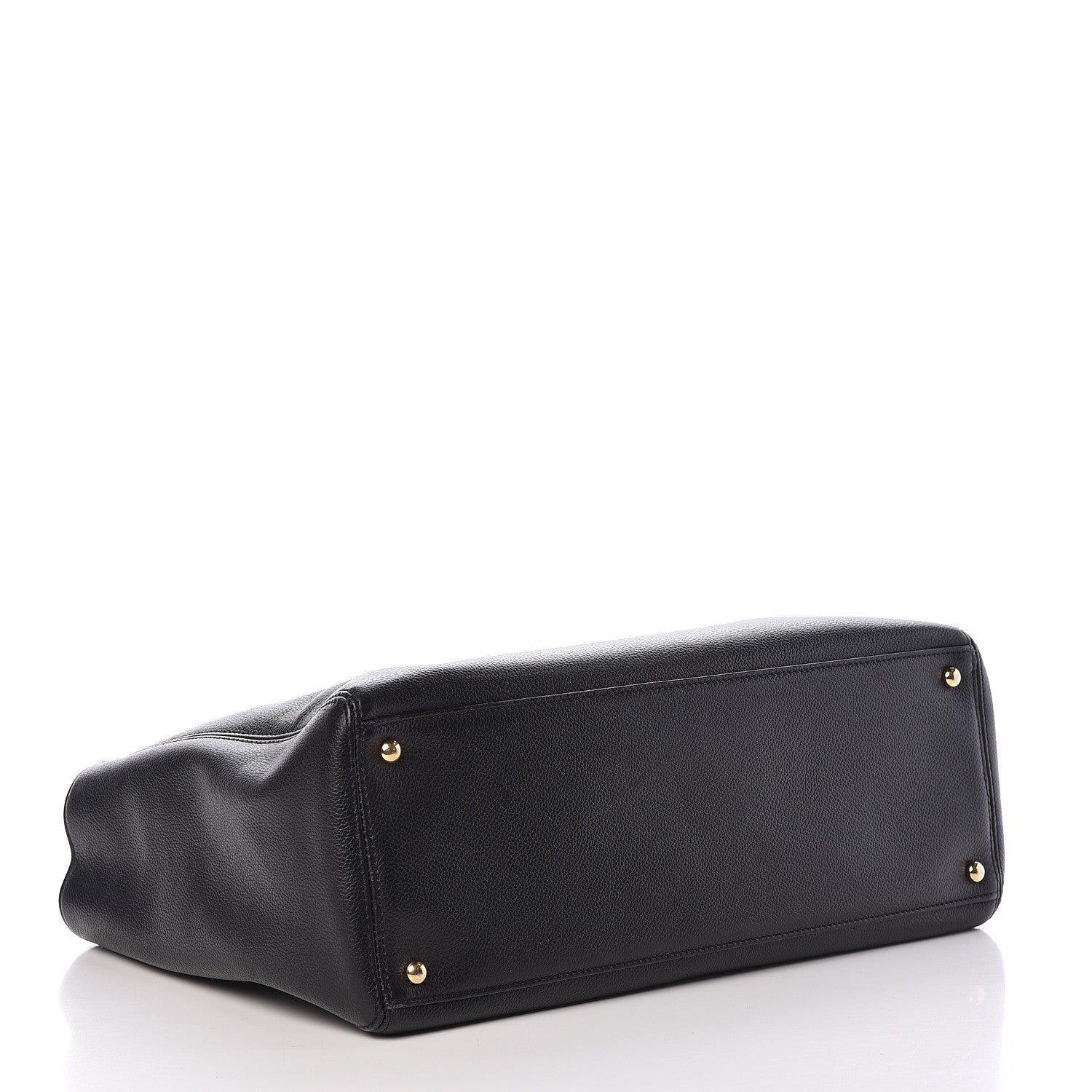 Chanel Calfskin Cerf Executive Shopper Tote Black 5 of 15