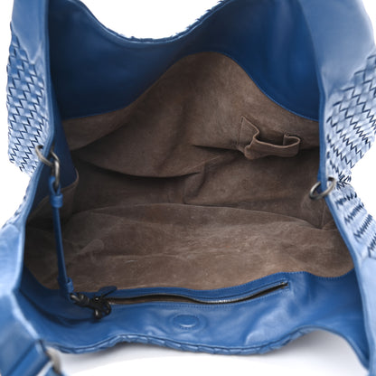 Bottega Veneta Nappa Intrecciato Campana Hobo Bleutte 5 of 16