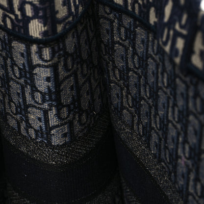 Christian Dior Oblique Large Book Tote Blue Multicolor 12 of 12