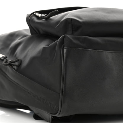 Burberry Nylon Logo Print Medium Rucksack Backpack Black 8 of 11