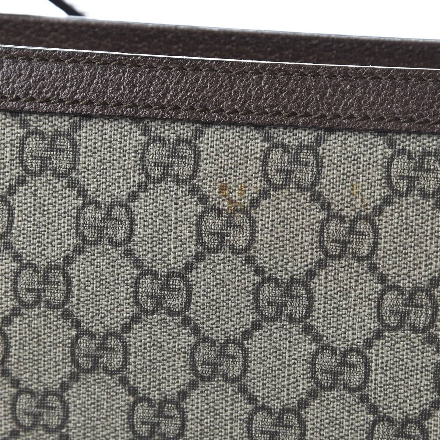 GG Supreme Monogram Web Medium Ophidia Shoulder Bag Beige New Acero