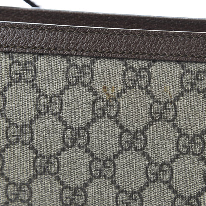 Gucci GG Supreme Monogram Web Medium Ophidia Shoulder Bag Beige New Acero 11 of 11