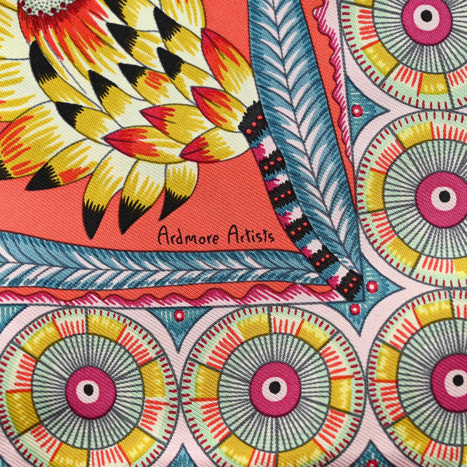 Hermes Silk Savana Dance Scarf 70 6 of 6
