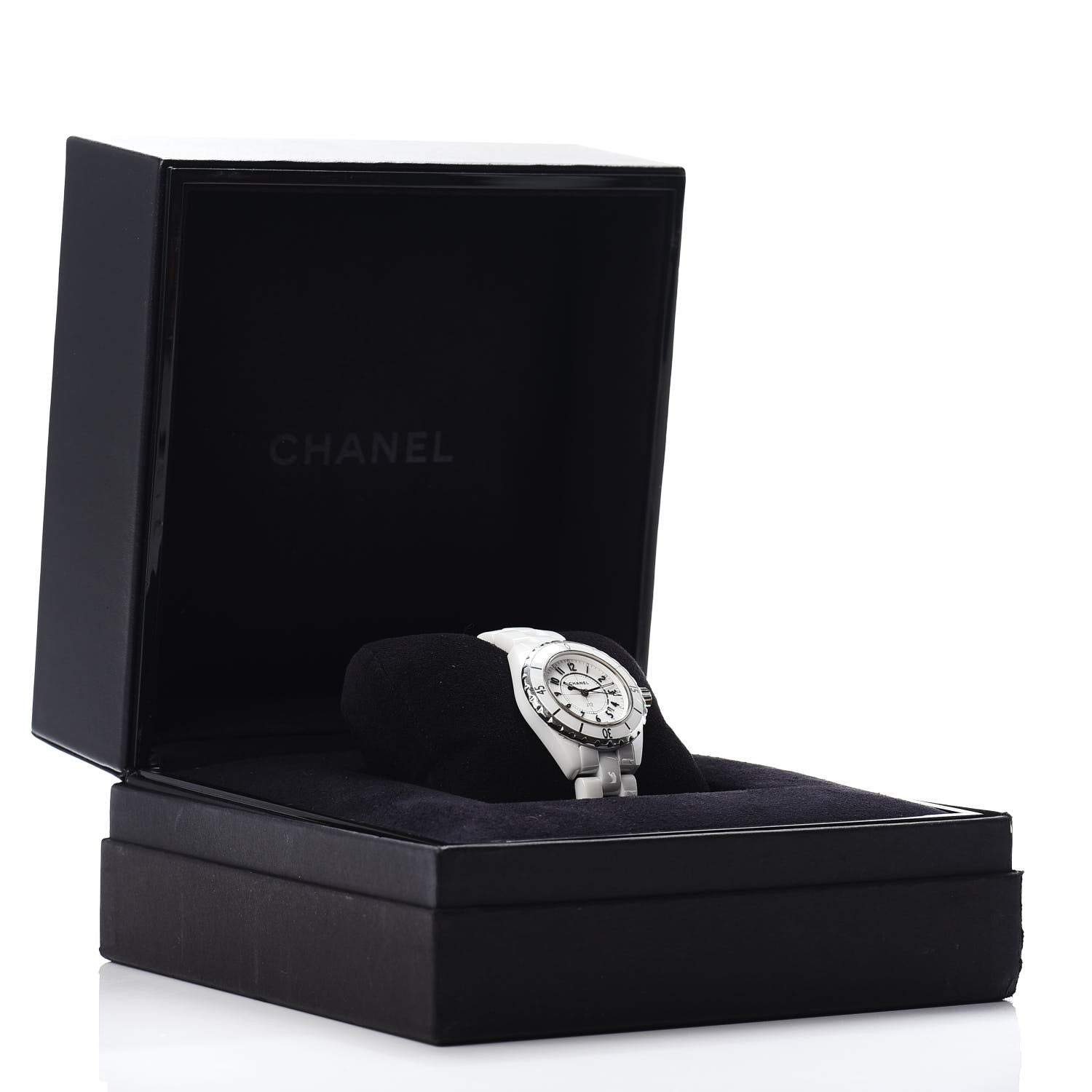 Chanel Stainless Steel Ceramic 33mm J12 Quartz Watch White 5 of 5