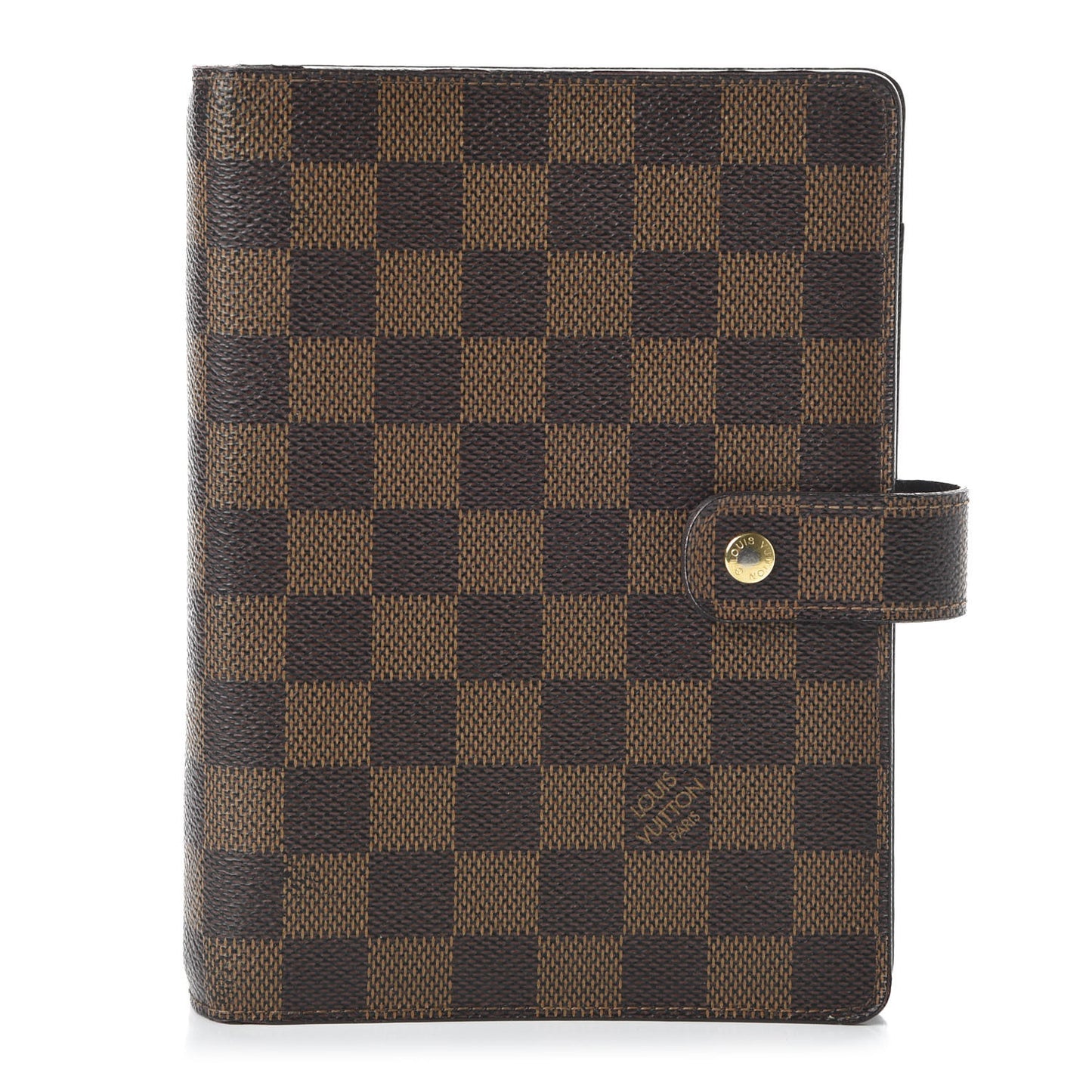 Damier Ebene Medium Ring Agenda Cover