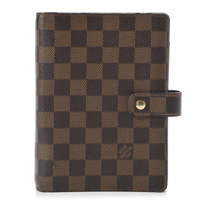Louis Vuitton Damier Ebene Medium Ring Agenda Cover 1 of 10