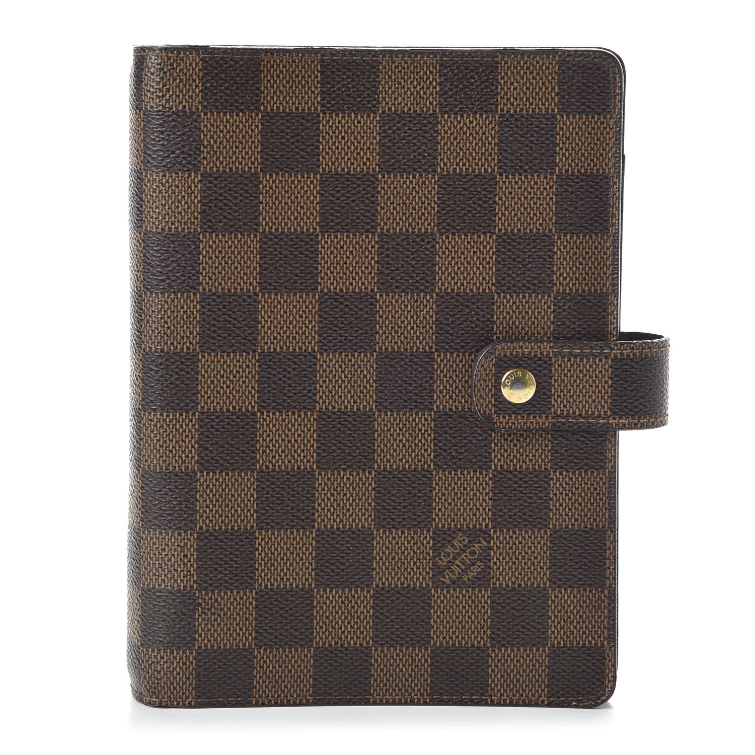 Louis Vuitton Damier Ebene Medium Ring Agenda Cover 1 of 10