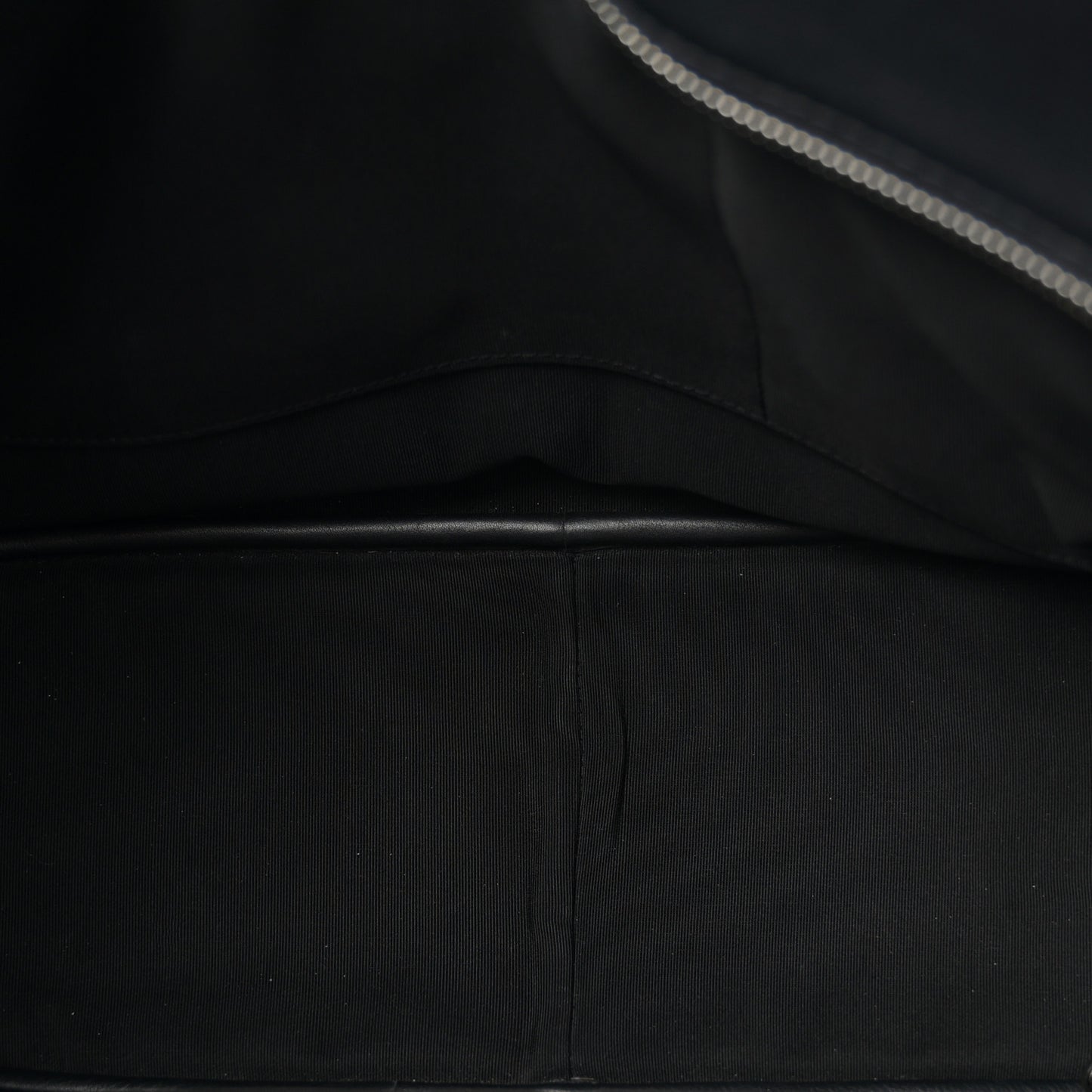 Calfskin Quilted Ultra Pocket Shopping Tote Black
